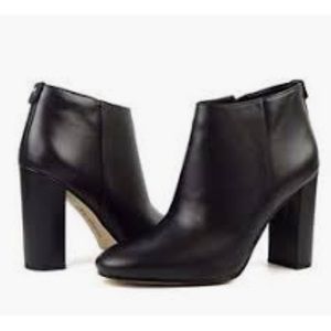 Sam Edelman Cambell Black Leather Ankle Booties